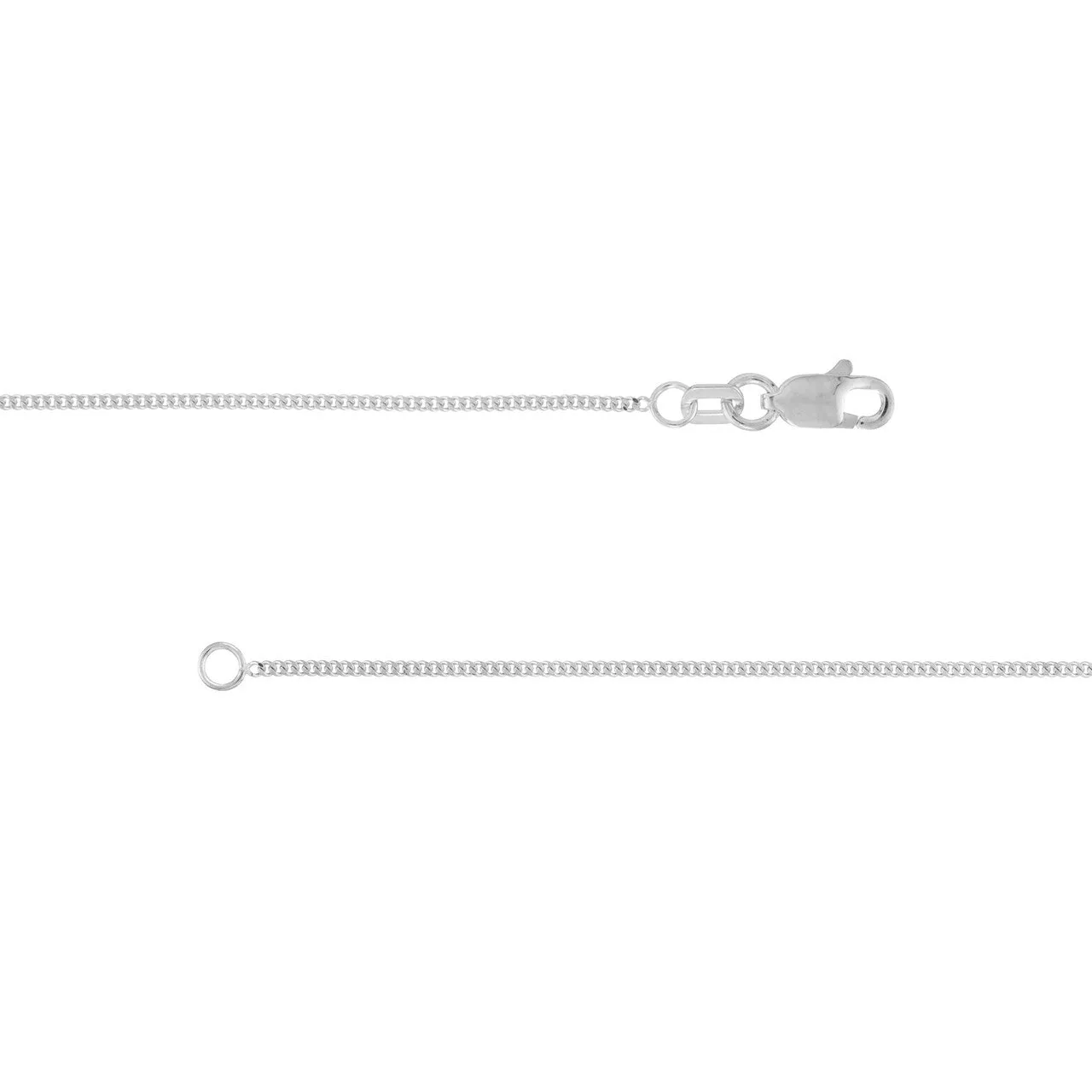 1.04mm Curb Chain with Lobster Lock