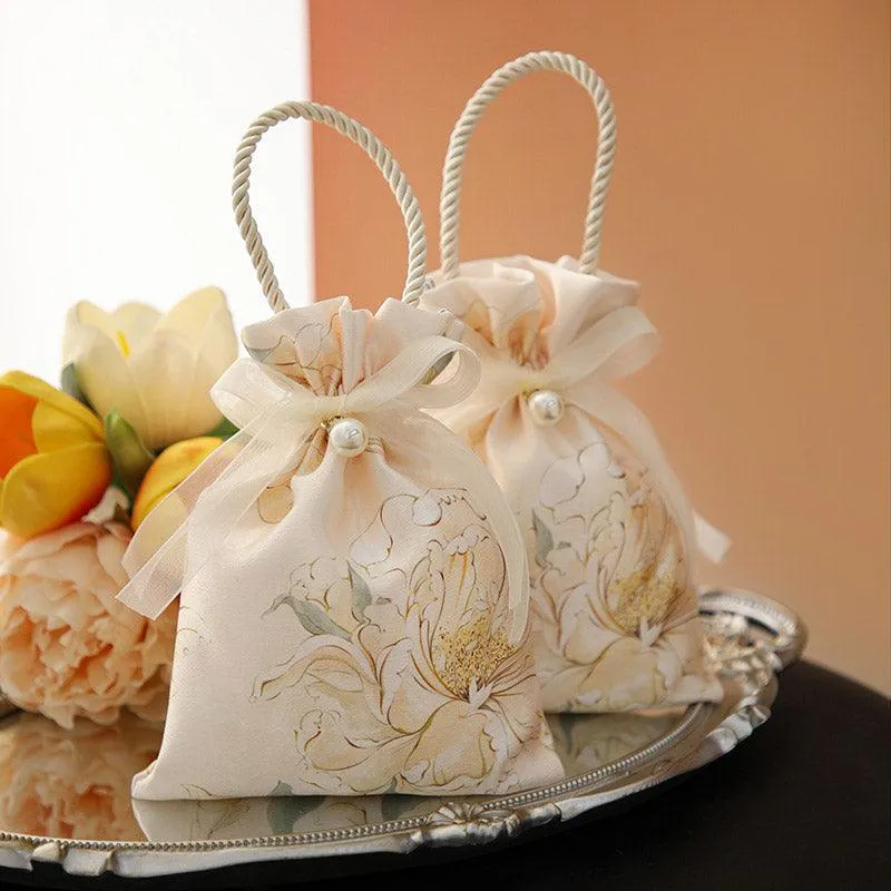 10pcs Sugar Bags Tote Candy Gift Bags for Party Favors Sweet Treats Packaging