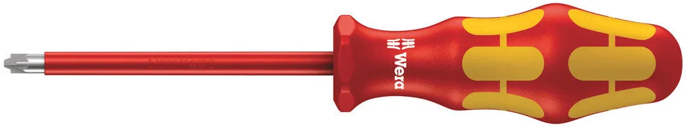 165 i PZ/S VDE Insulated screwdriver for PlusMinus screws (Pozidriv/slotted), # 2 x 100 mm