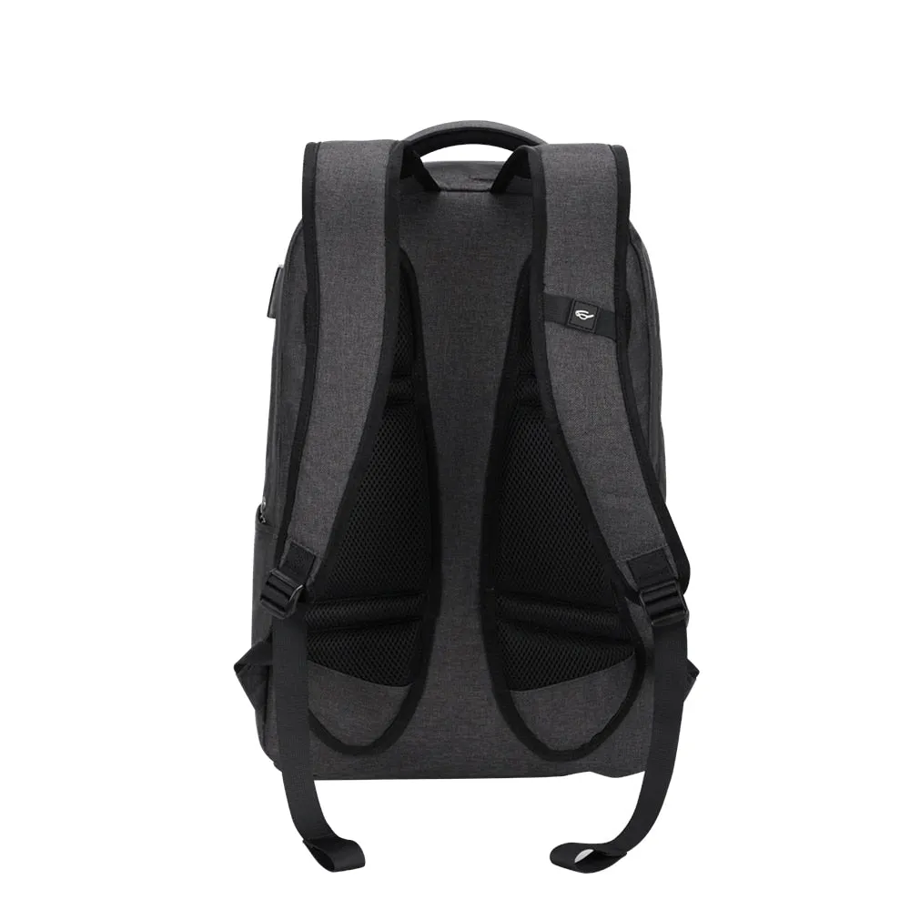 17 inches Laptop Bag Business Backpack with USB Charging Port, One Size