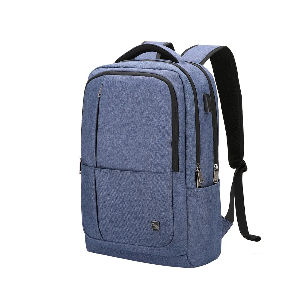 17 inches Laptop Bag Business Backpack with USB Charging Port, One Size