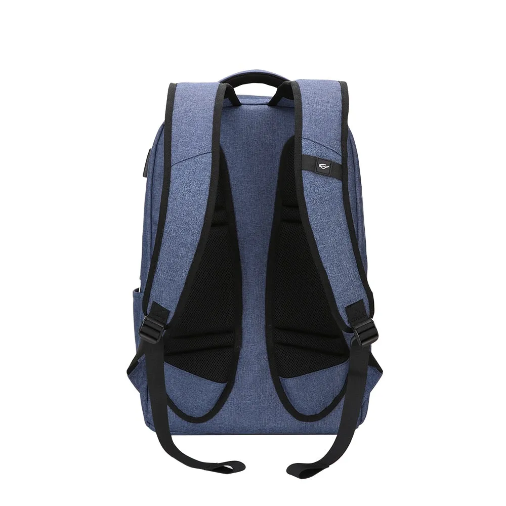 17 inches Laptop Bag Business Backpack with USB Charging Port, One Size