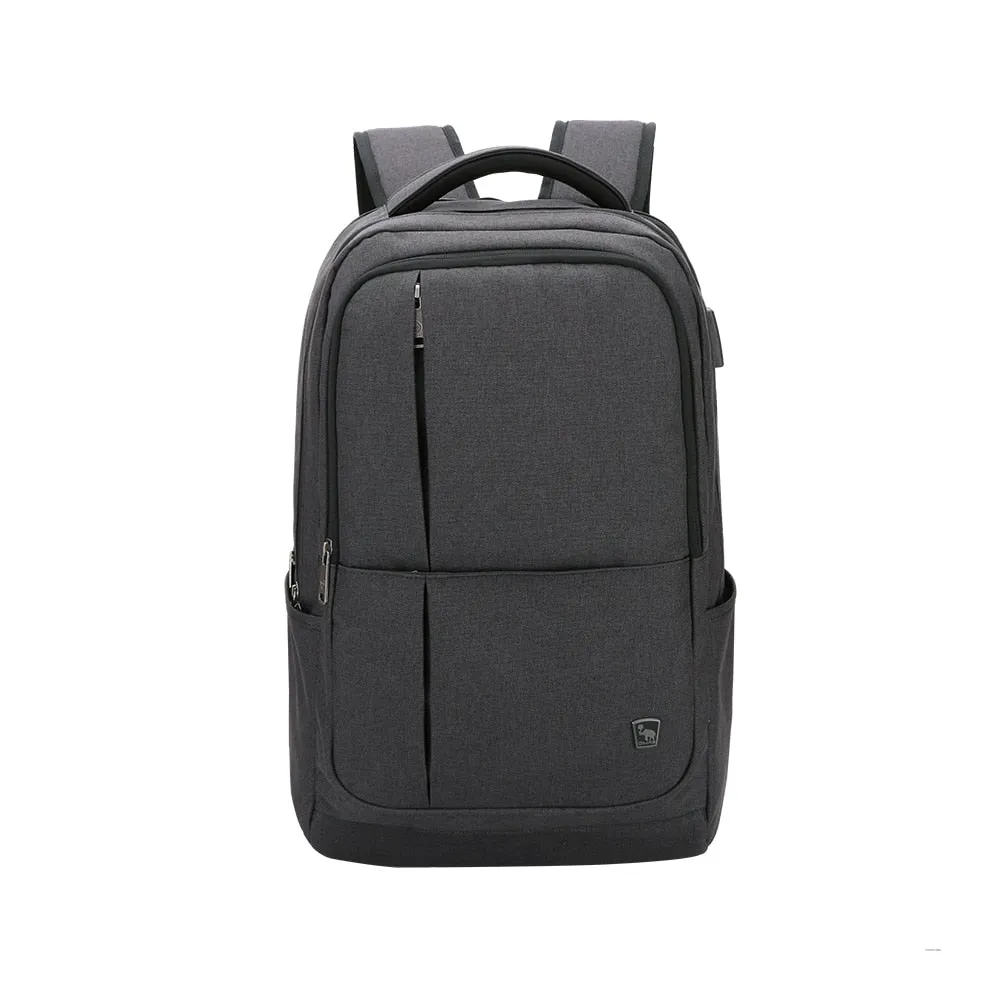 17 inches Laptop Bag Business Backpack with USB Charging Port, One Size