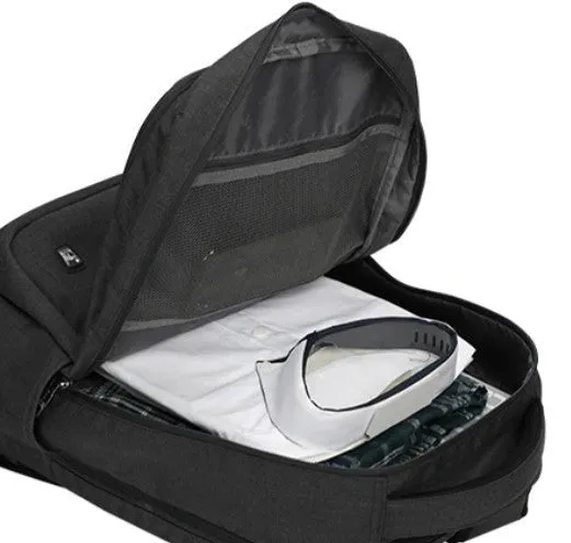 17 inches Laptop Bag Business Backpack with USB Charging Port, One Size
