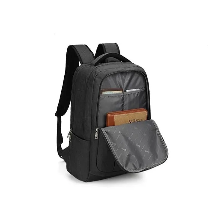 17 inches Laptop Bag Business Backpack with USB Charging Port, One Size