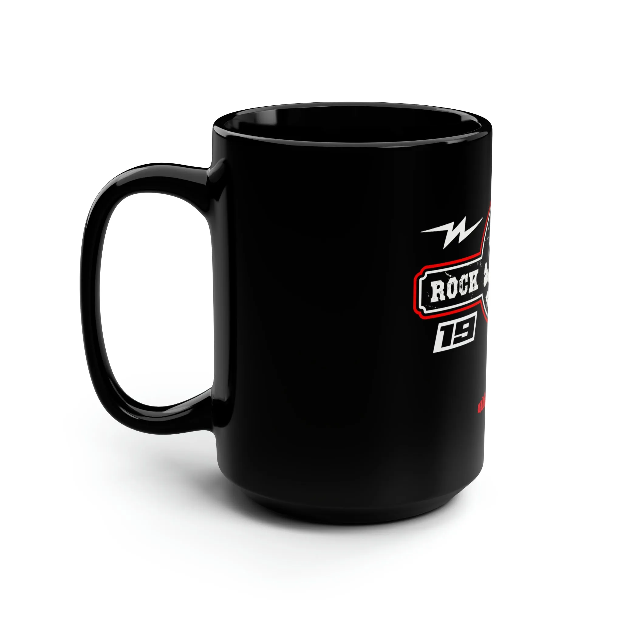 1982 Rock N Roll /Black Mug, 15oz