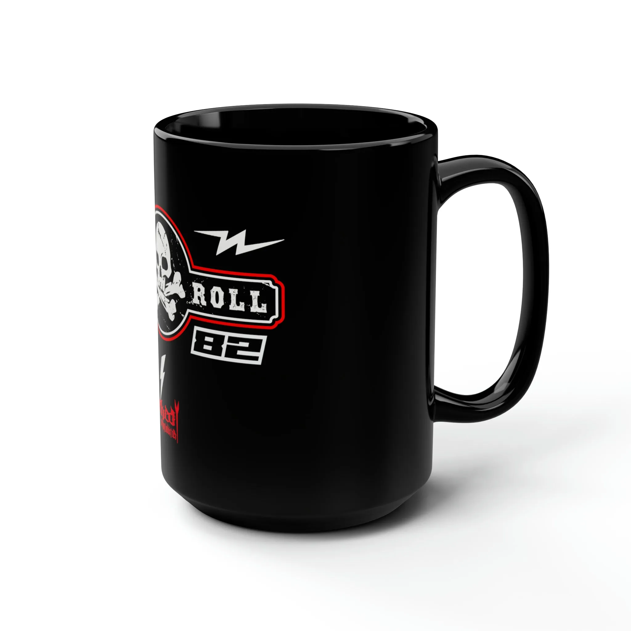 1982 Rock N Roll /Black Mug, 15oz