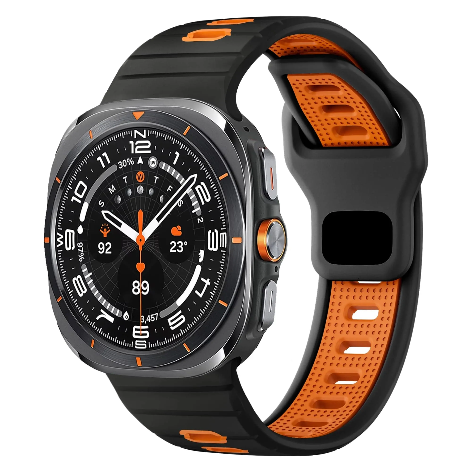 2 Tone Sports Watch Band for Samsung Watch 7 Ultra