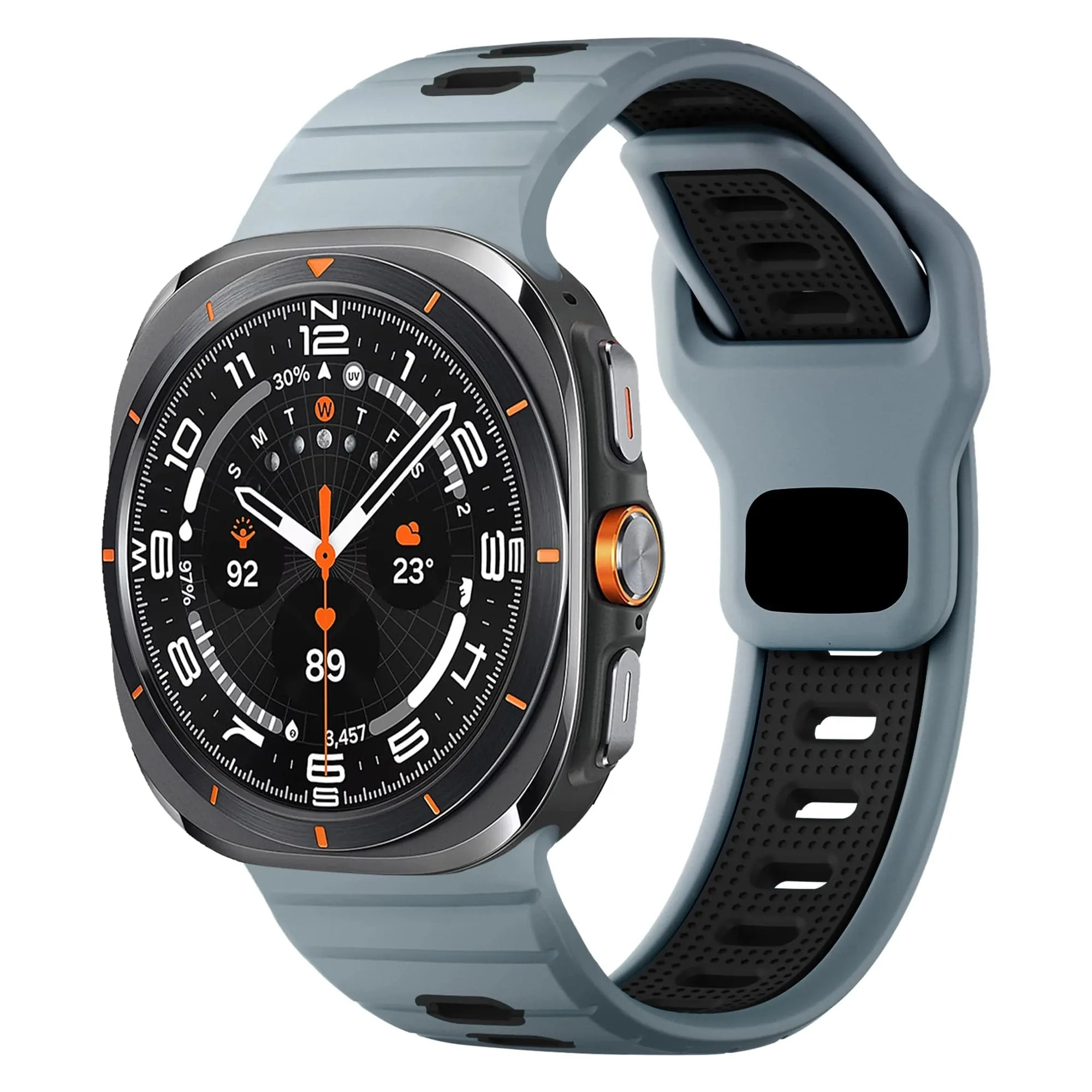 2 Tone Sports Watch Band for Samsung Watch 7 Ultra