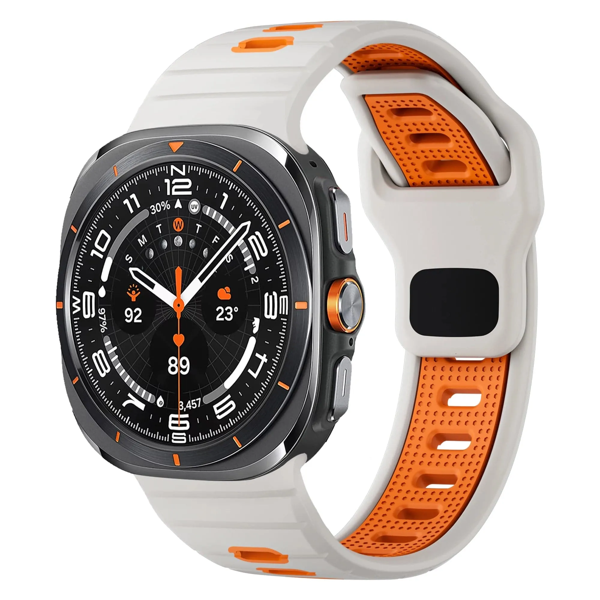 2 Tone Sports Watch Band for Samsung Watch 7 Ultra