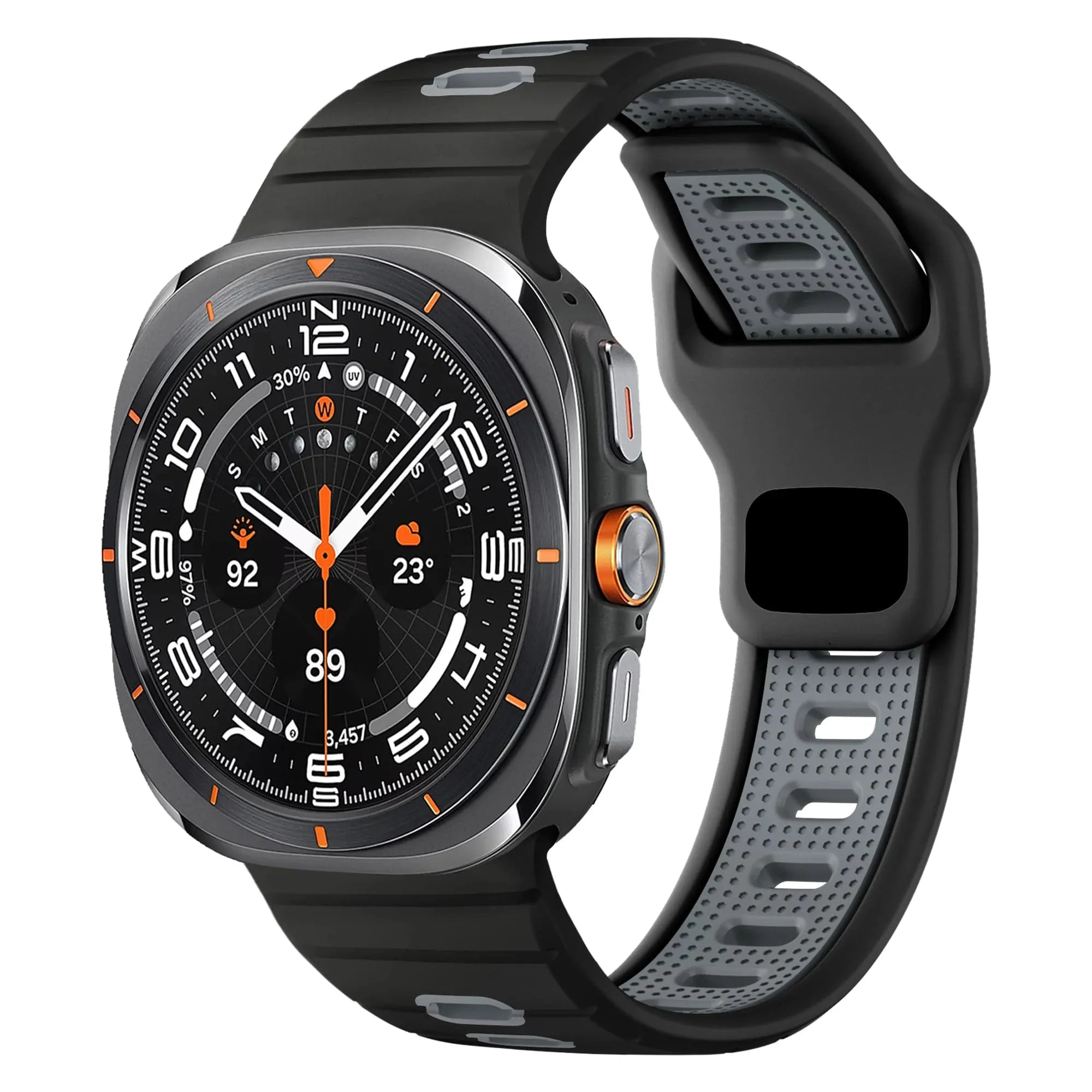 2 Tone Sports Watch Band for Samsung Watch 7 Ultra