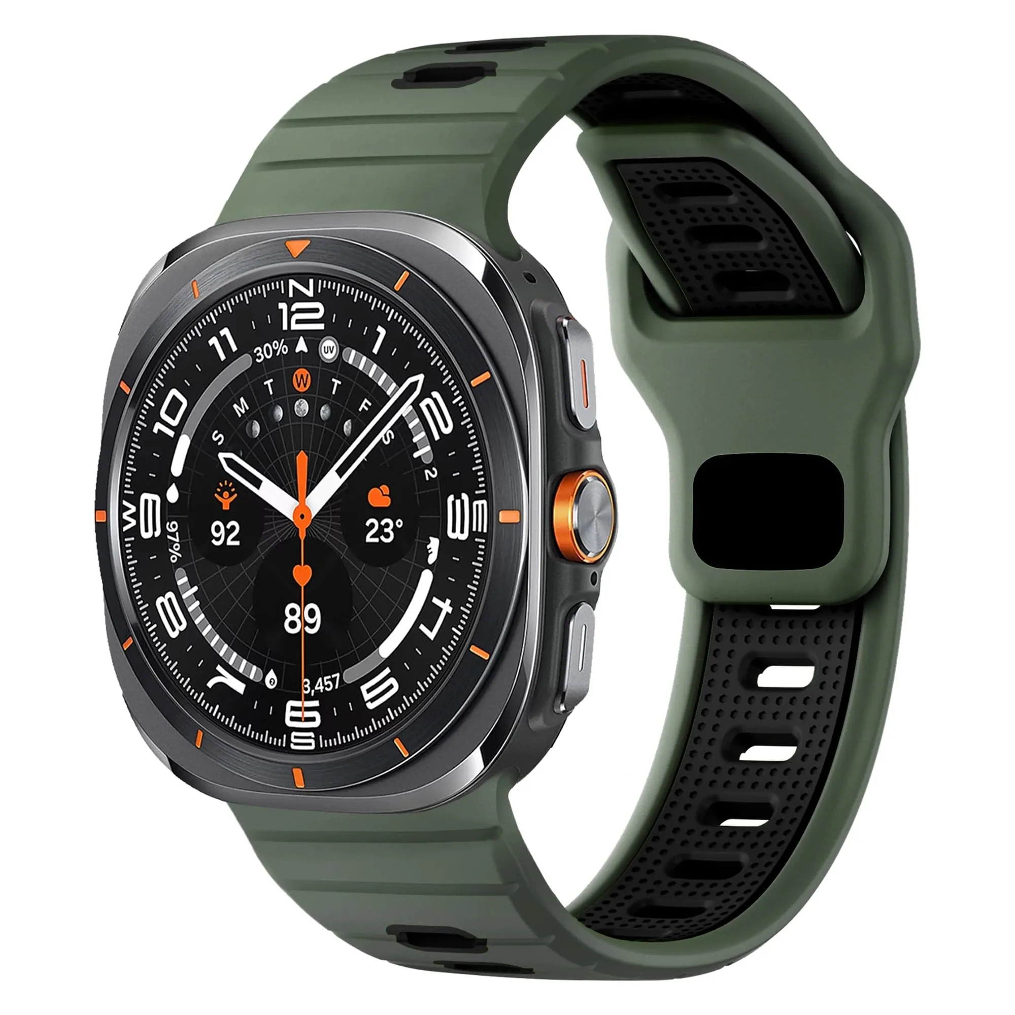 2 Tone Sports Watch Band for Samsung Watch 7 Ultra