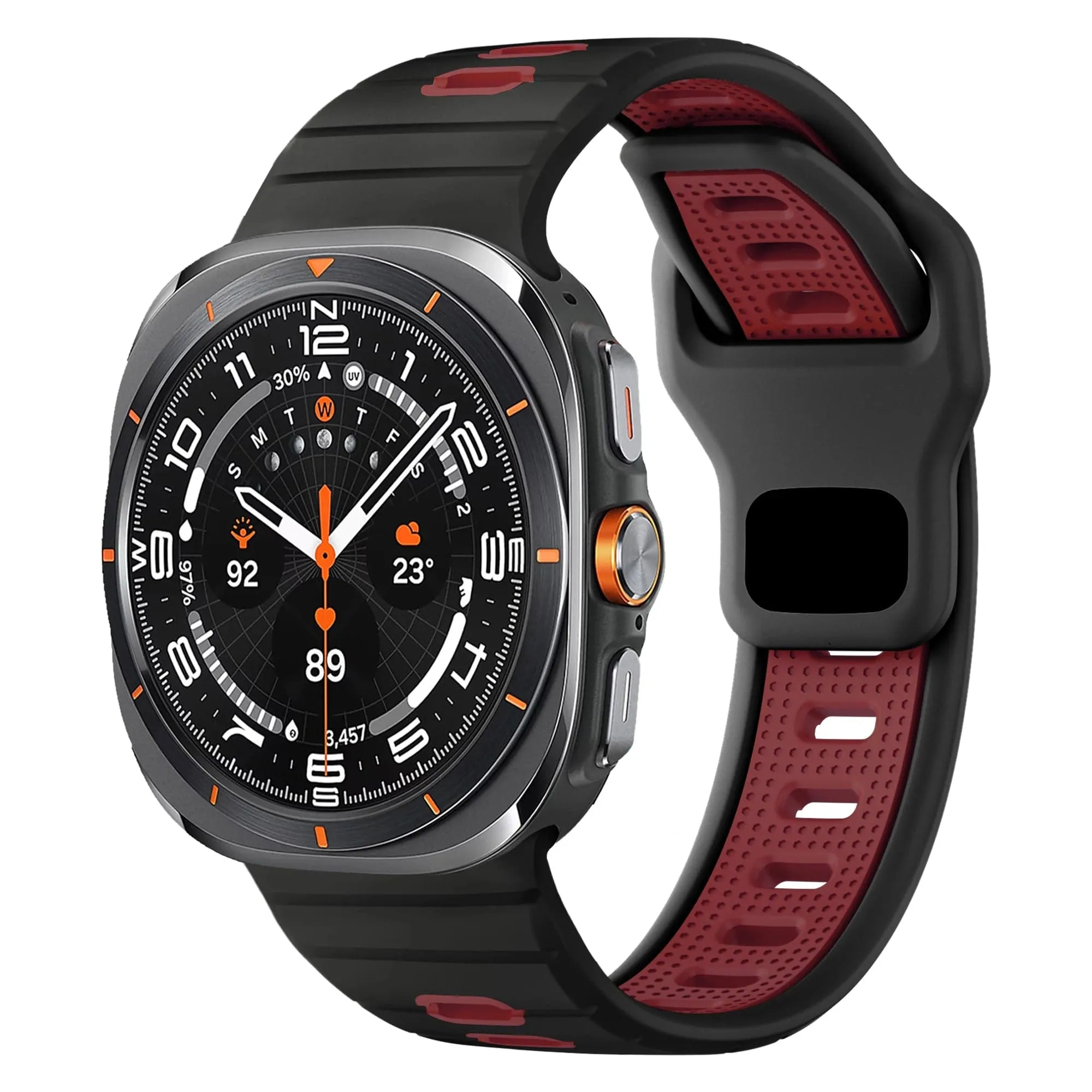 2 Tone Sports Watch Band for Samsung Watch 7 Ultra