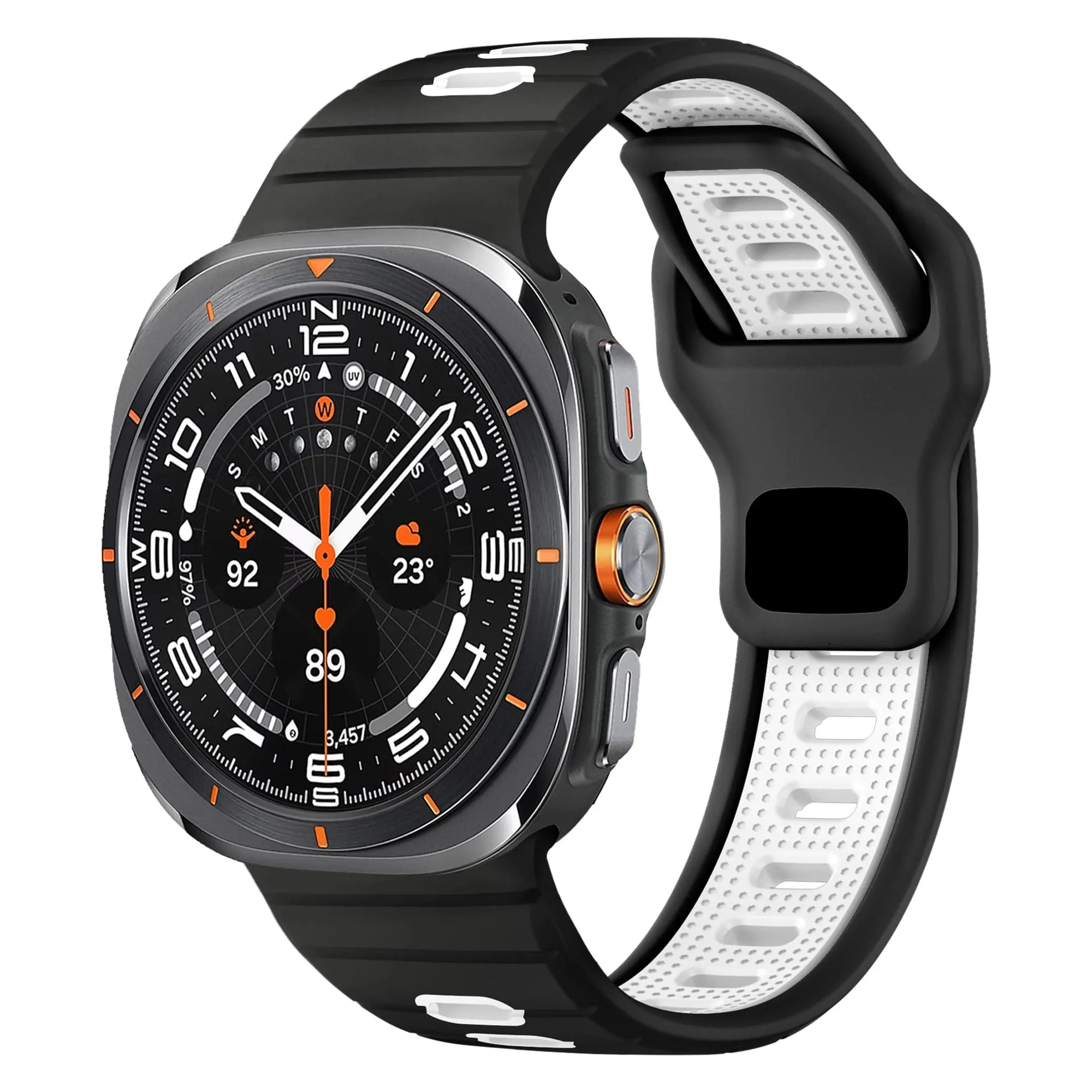 2 Tone Sports Watch Band for Samsung Watch 7 Ultra