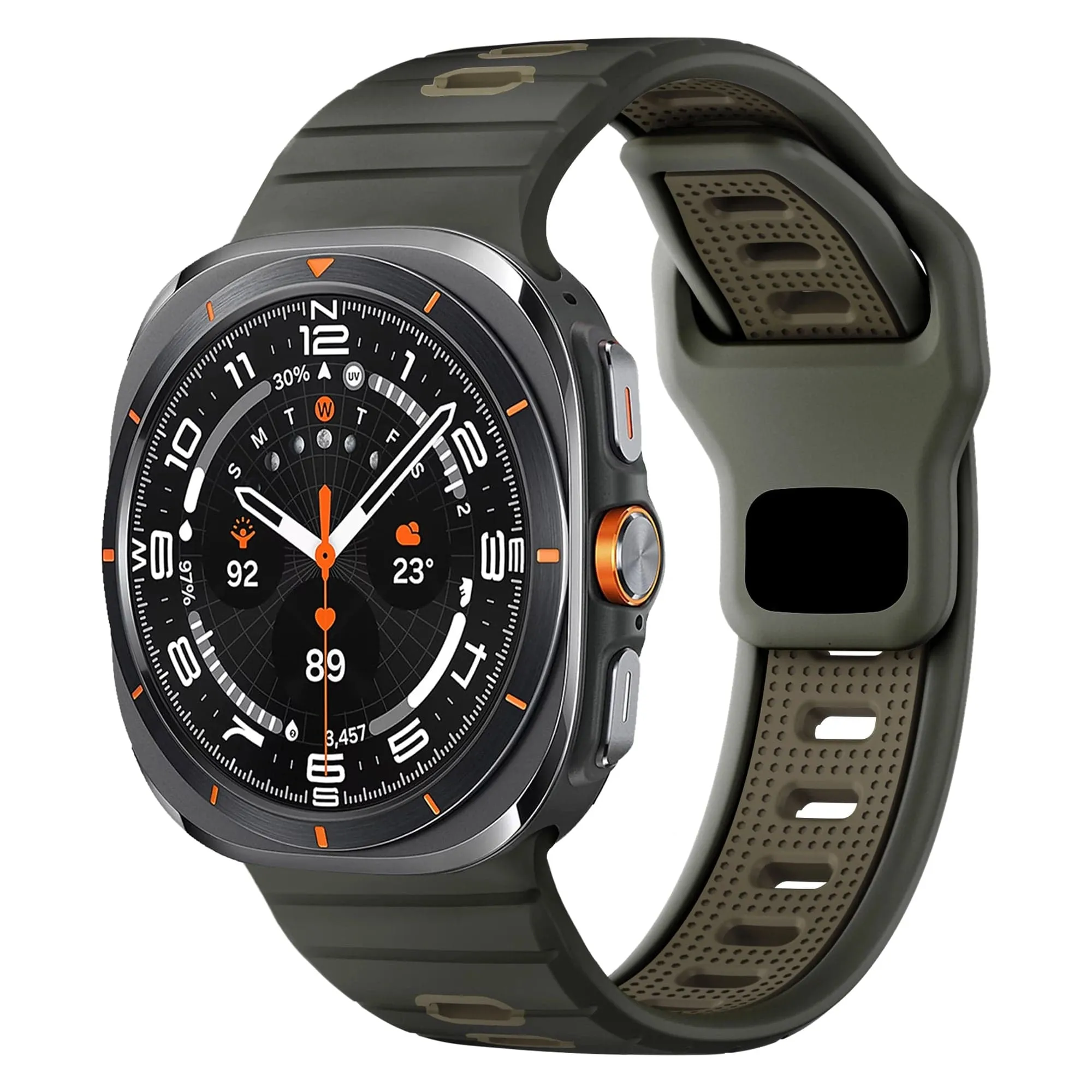 2 Tone Sports Watch Band for Samsung Watch 7 Ultra