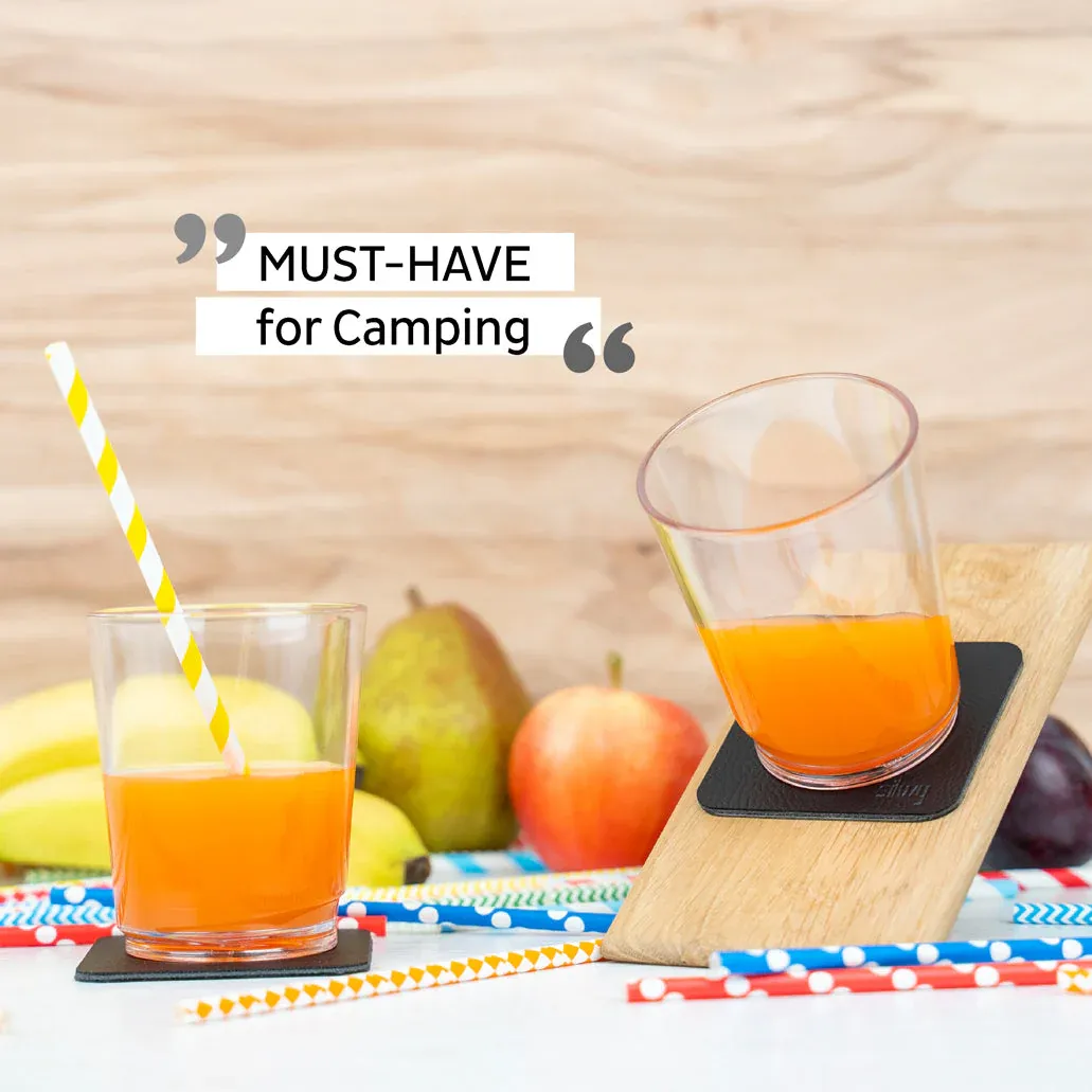 2 x Magnetic Drinking Cup Triple the Ready Red By Silwy