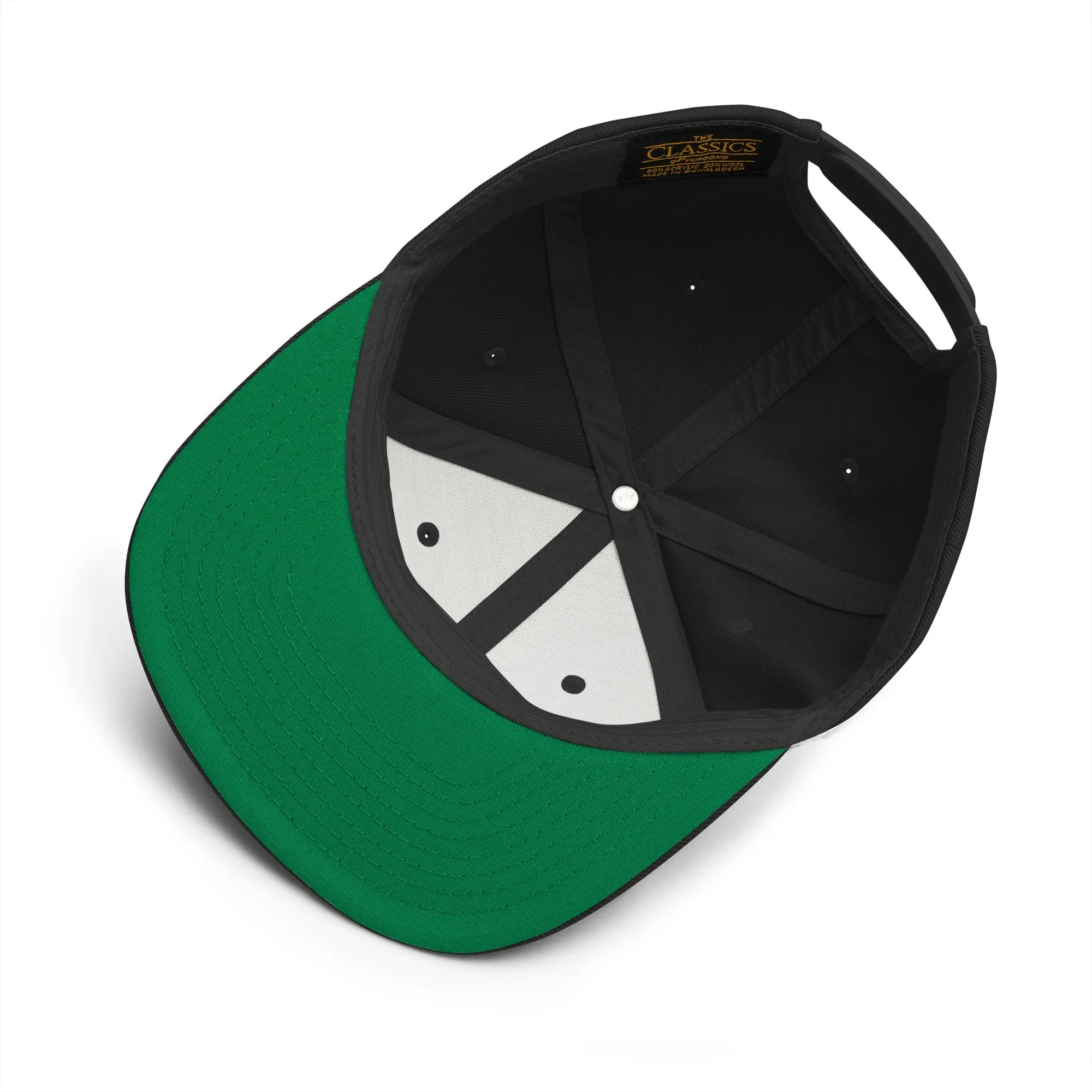 28 - Number Twenty Eight 28th Birthday Gift Idea Flat Bill Snapback Hat for Men and Women