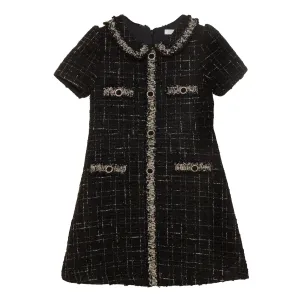 33521 Patachou Tweed Style Party Dress