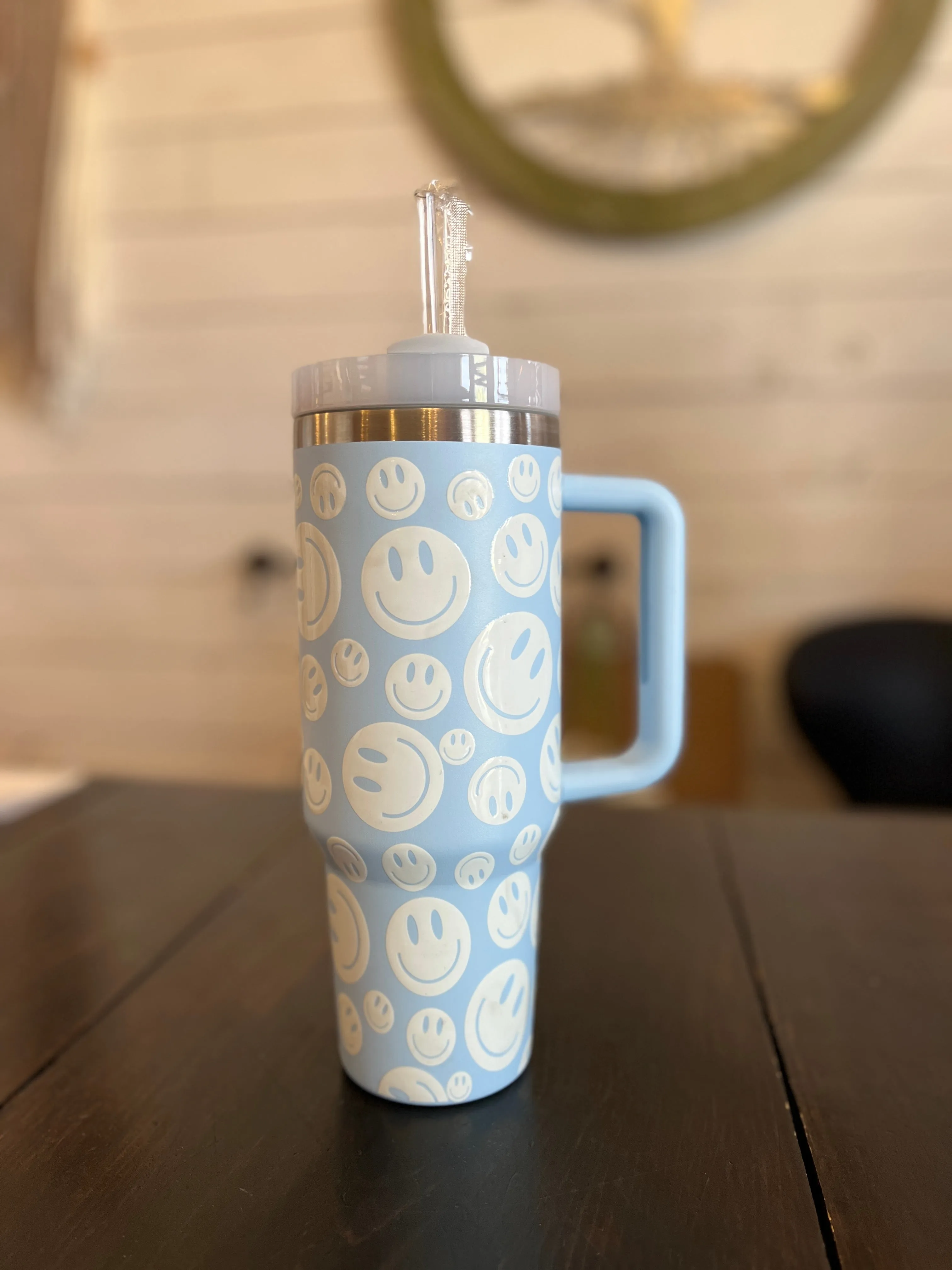 40oz Stainless Steel Tumbler w/ Handle