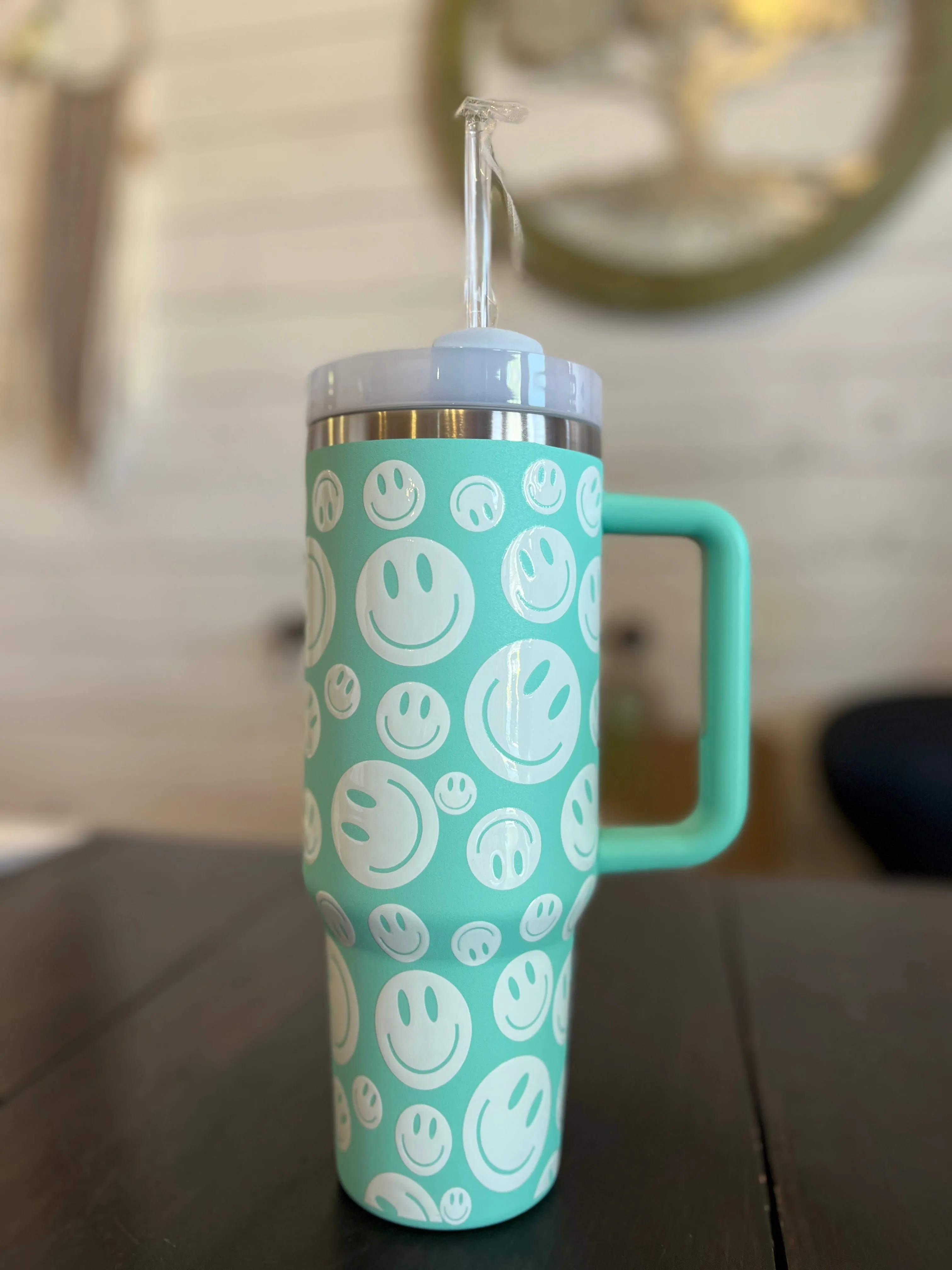 40oz Stainless Steel Tumbler w/ Handle