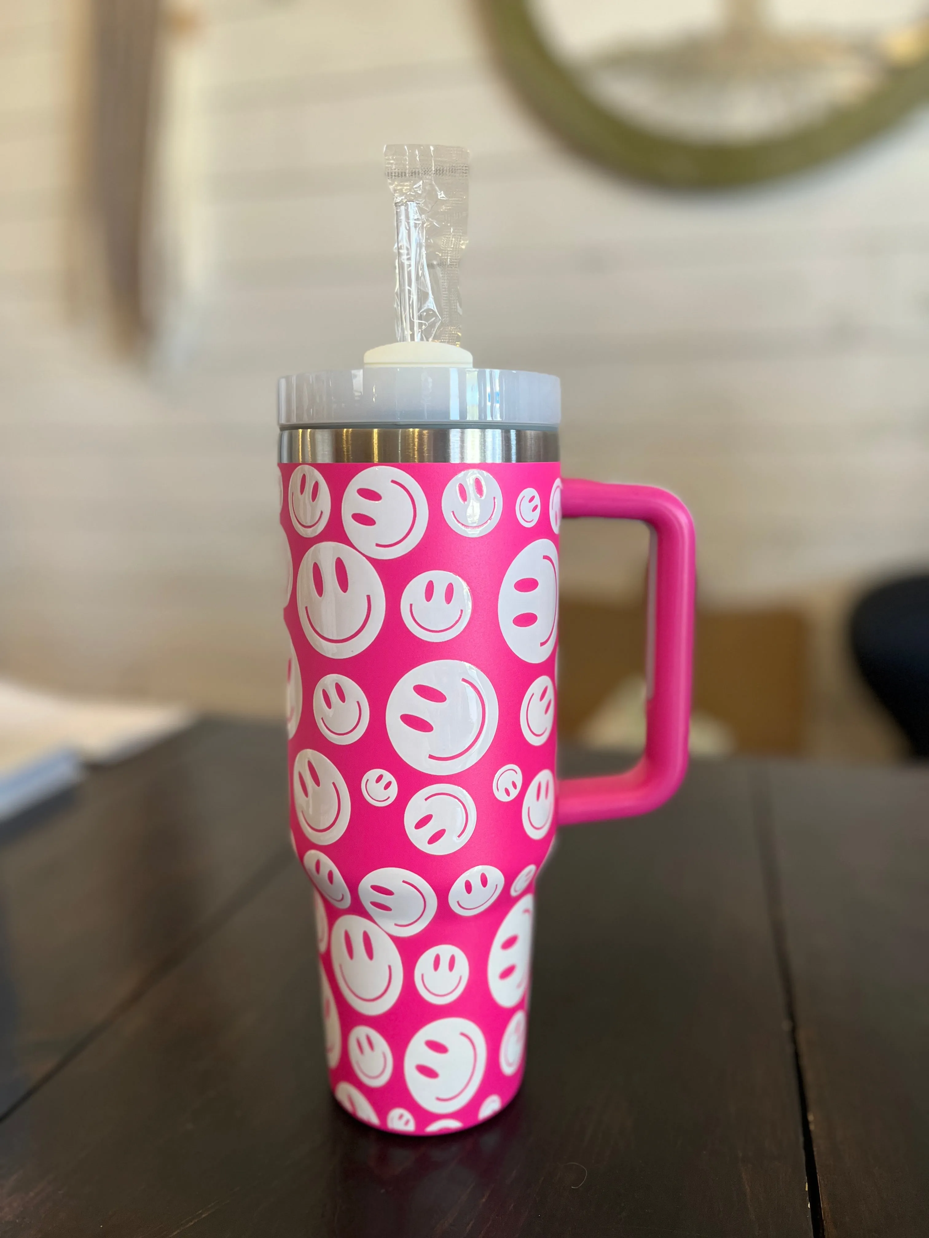 40oz Stainless Steel Tumbler w/ Handle