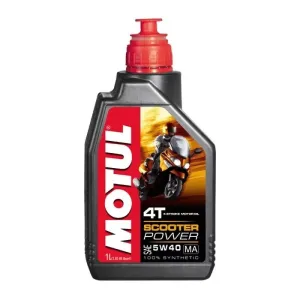 4T 4-Stroke Motor Oil Motul Scooter Power 5W40, 1L