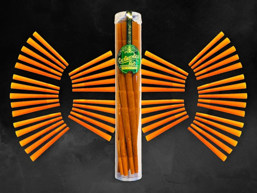 60 Goji Berry Rolling Papers by CaliGreenGold | 109mm