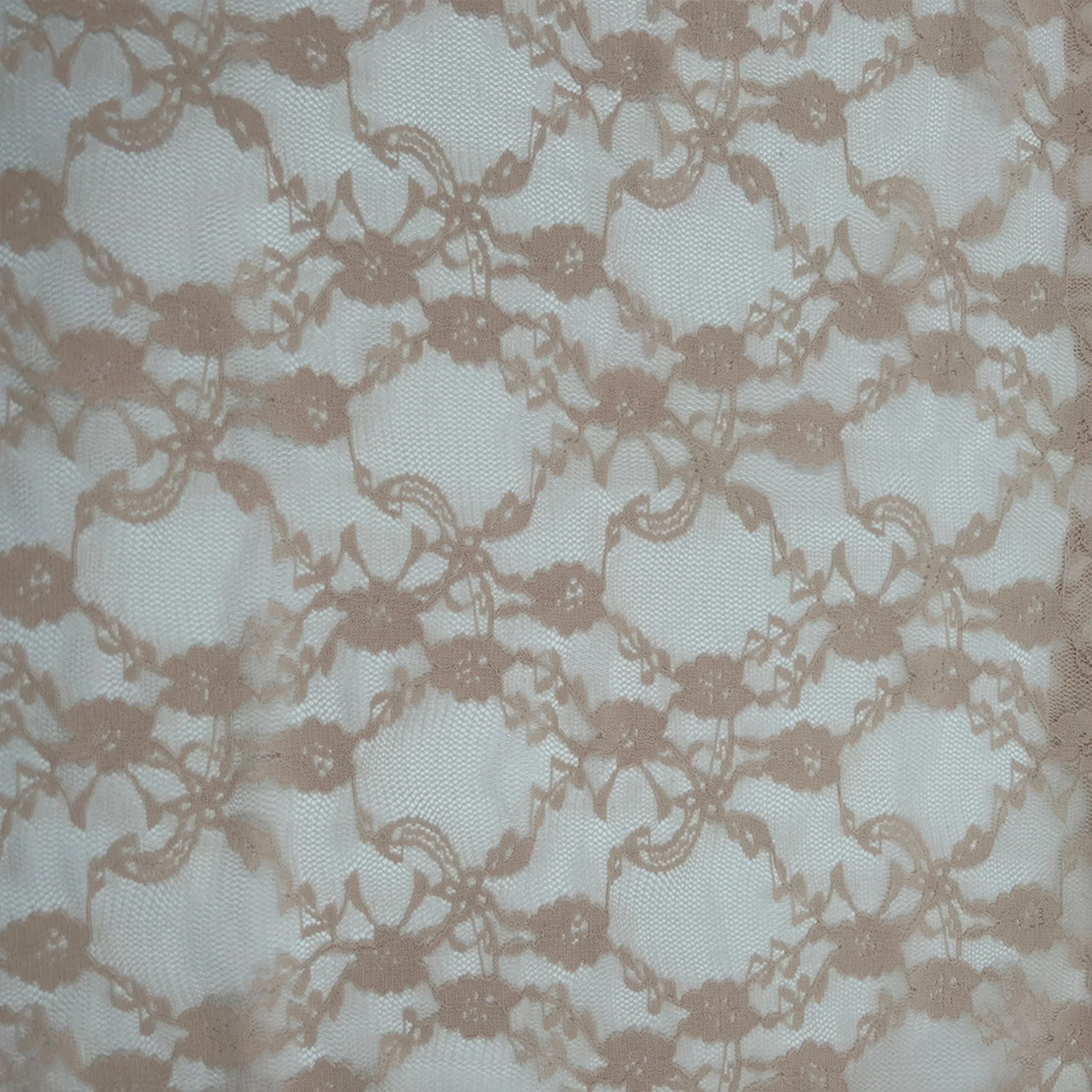 60" Wide Nylon Spandex Floral Lace Fabric by the Yard - 87 GSM, Lightweight, 4-Way Stretch, Soft & Breathable Fabric for Lingerie, Draperies, Wedding Gown & DIY- (SKU-865)
