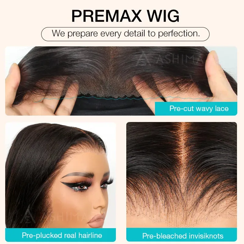 613 Blonde Body Wave Pull Go 13x6 Full Pre-Cut Glueless Lace Front Wig Brazilian Human Hair