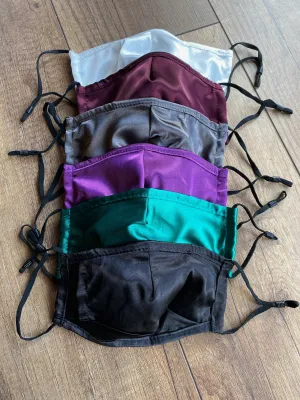 ADJUSTABLE SILK MASKS