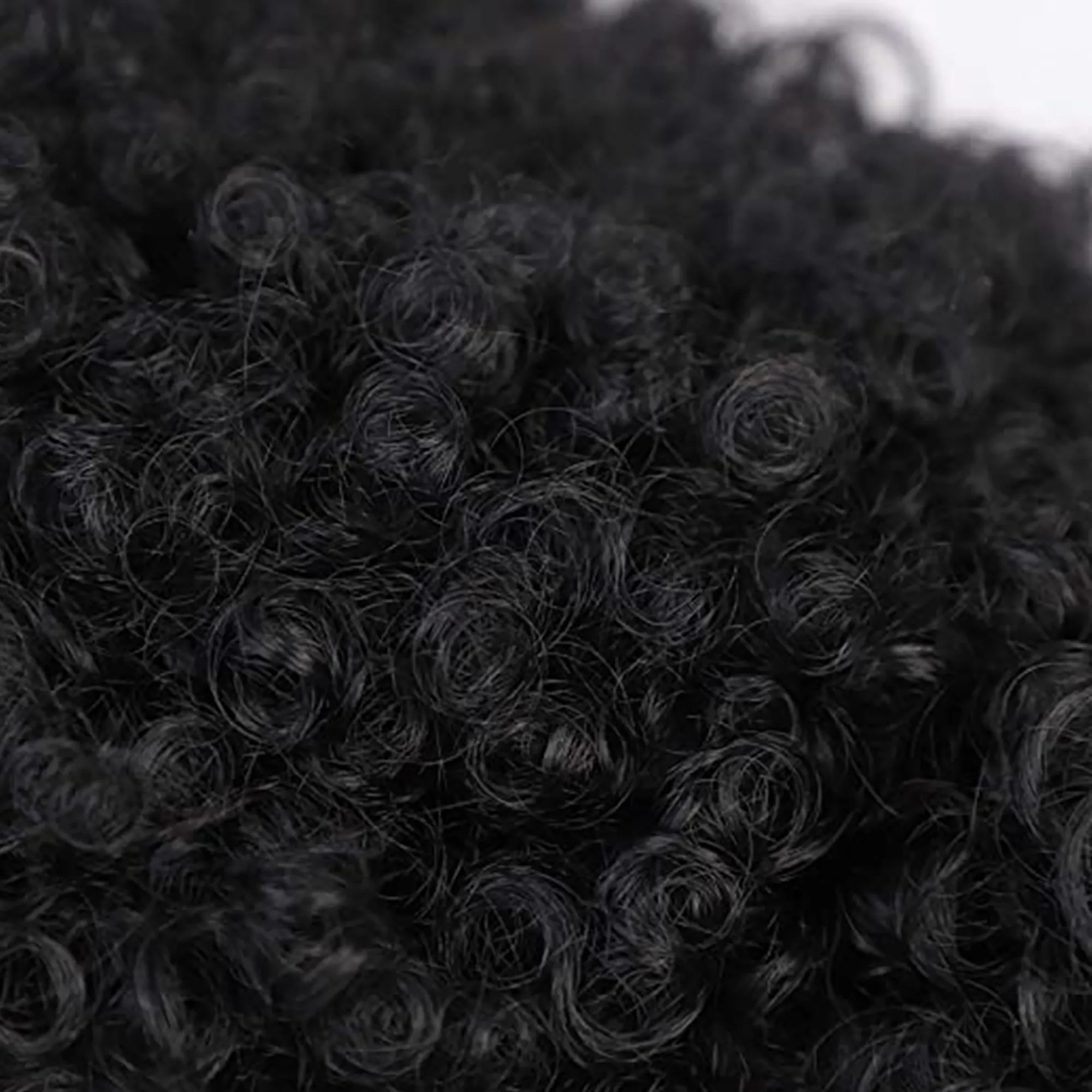 Afro High Puff Hair Bun Wig with Bangs Synthetic  Clip in on Wrap Updo Hair Extensions Afro Puff Drawstring Ponytail for Women