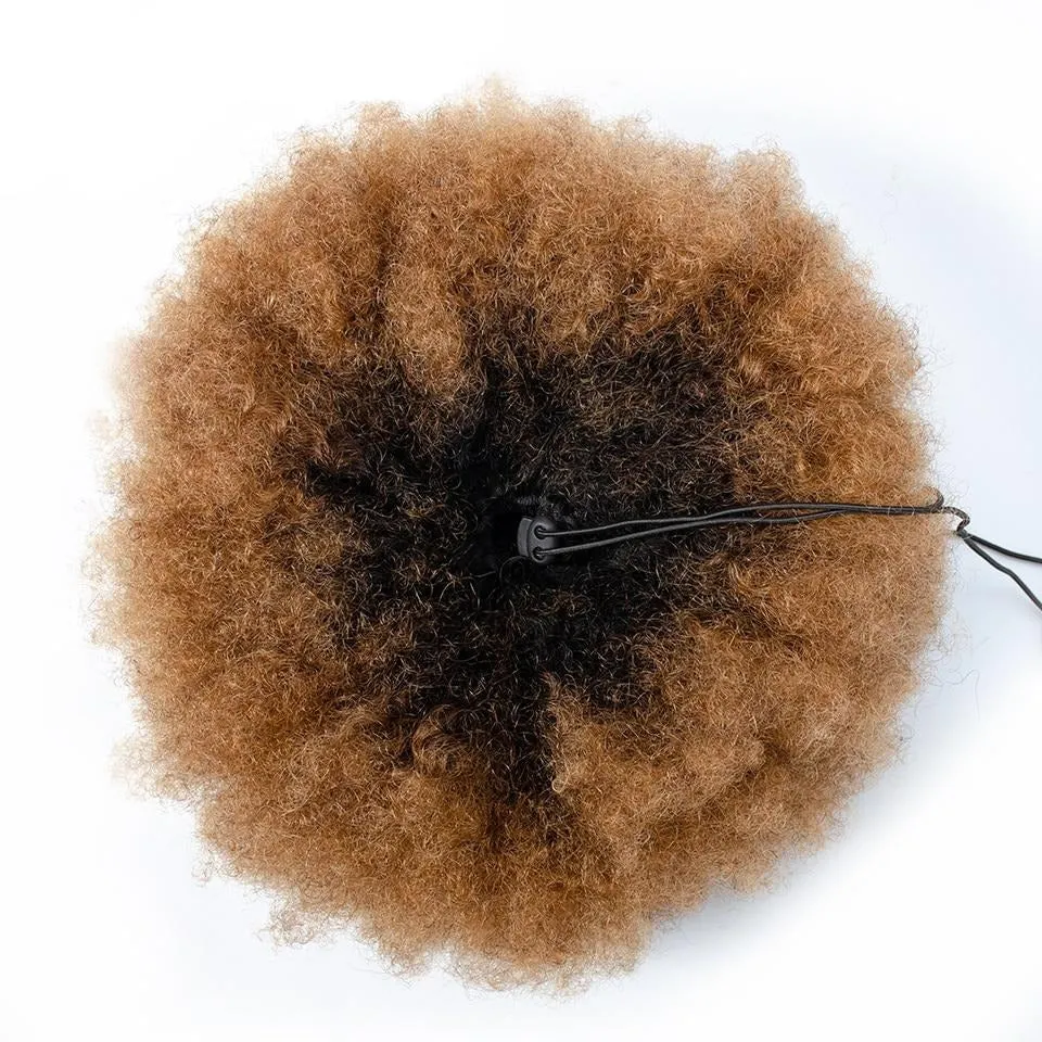 Afro Puff Drawstring Ponytail (10 inch 100% Human Hair)