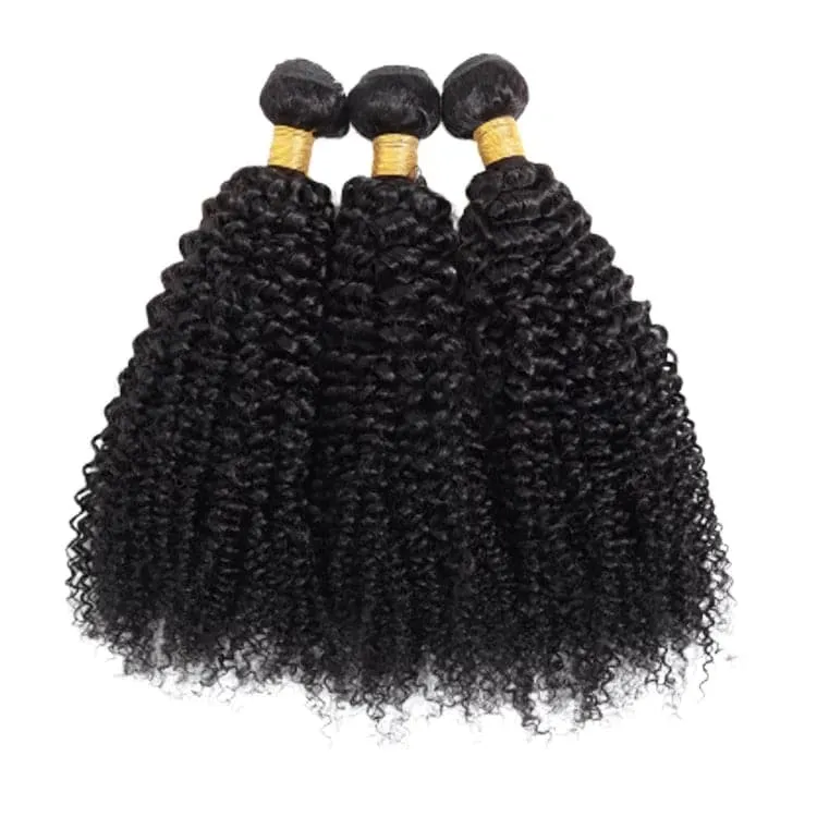 Alipop Hair Kinky Curly Bundle Human Hair Bundle Full Hair Weaving 3 Bundles Curly Bundle