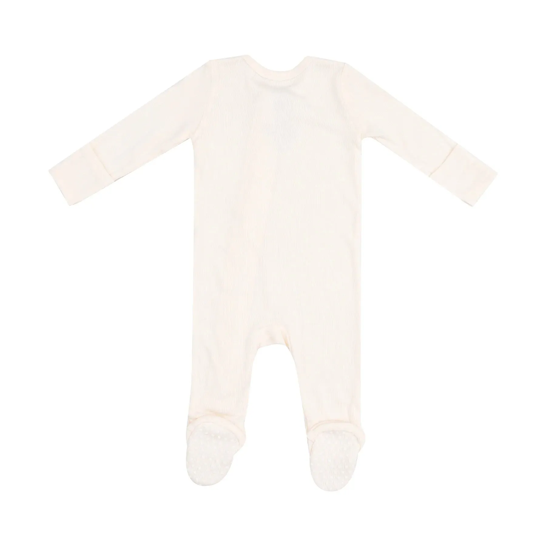 Angel Dear- 2 Way Zipper Footie - Solid Sugar Swizzle