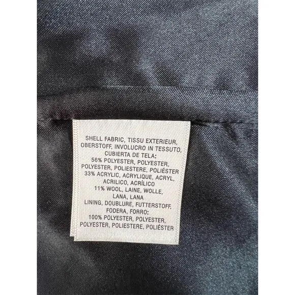 Anthropologie Women's Longline Tweed Jacket Multicolor Size S Oversized