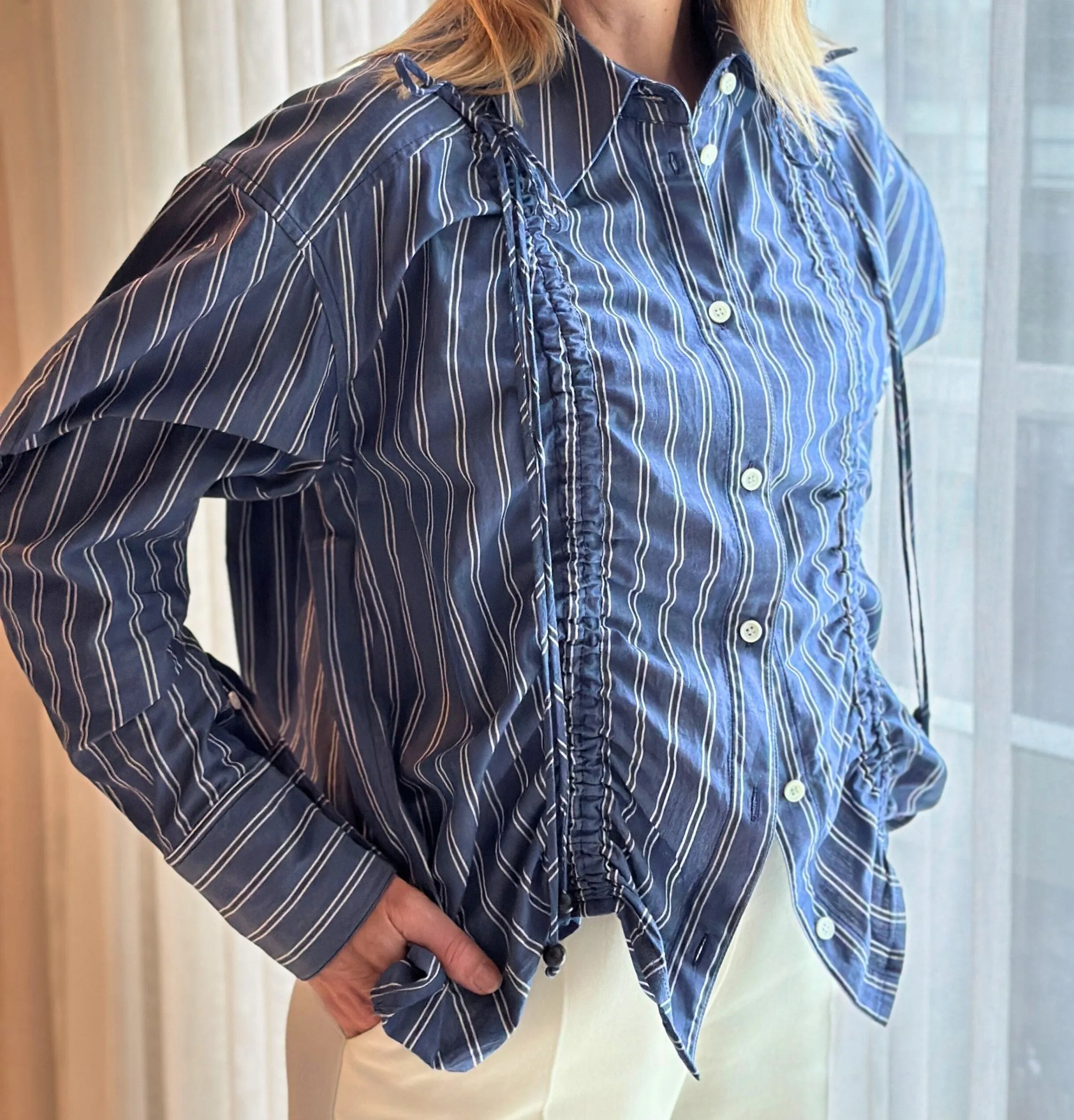 Asantii Obasima Drawstring Shirt
