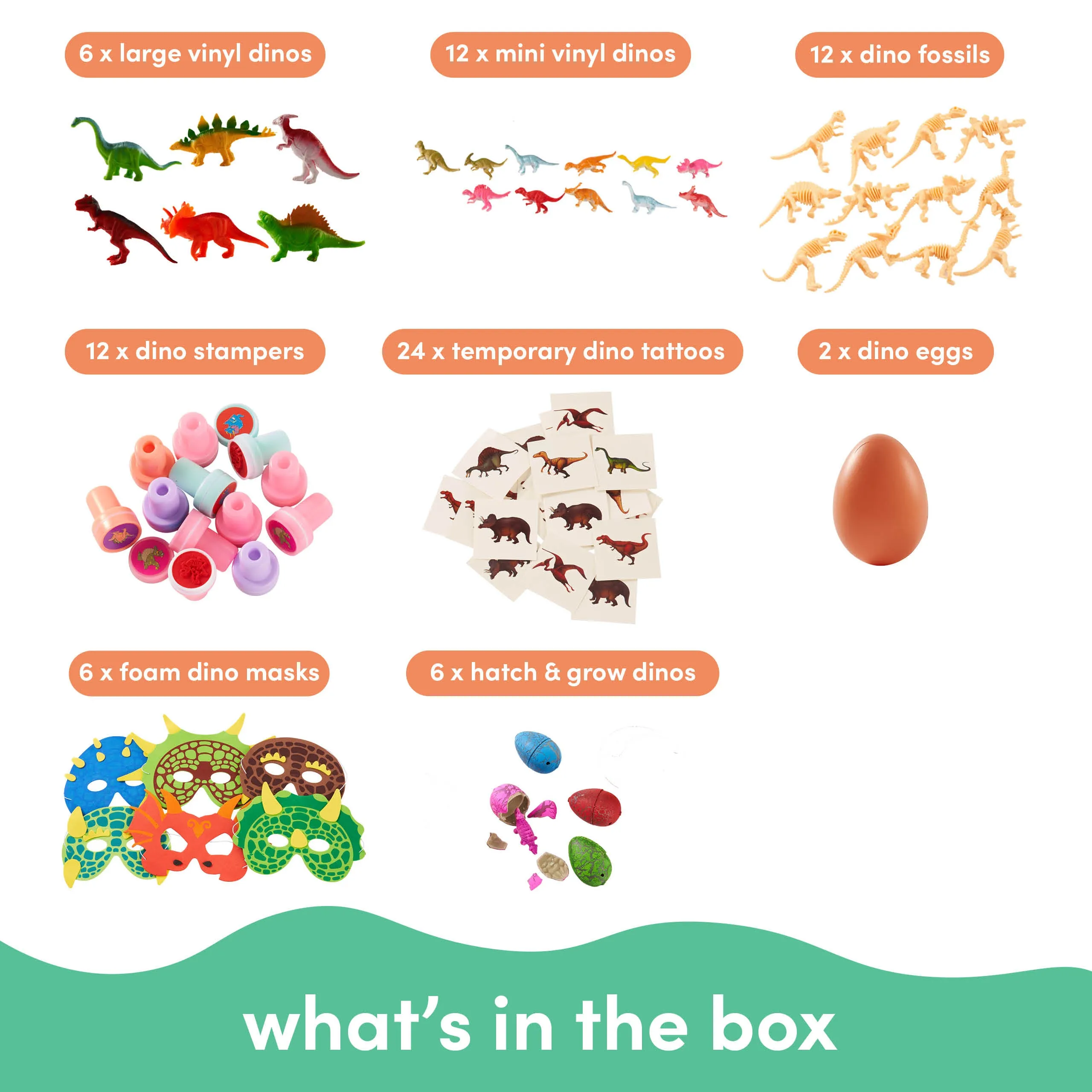 Assorted Dinosaur Party Bag Toys