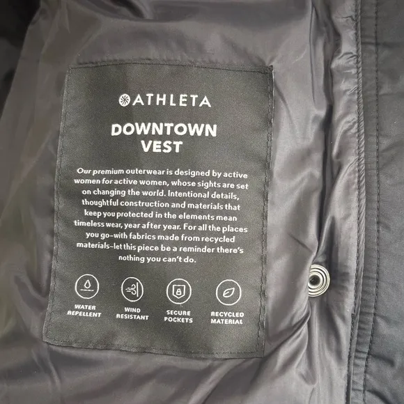 Athleta Downtown Puffer Vest