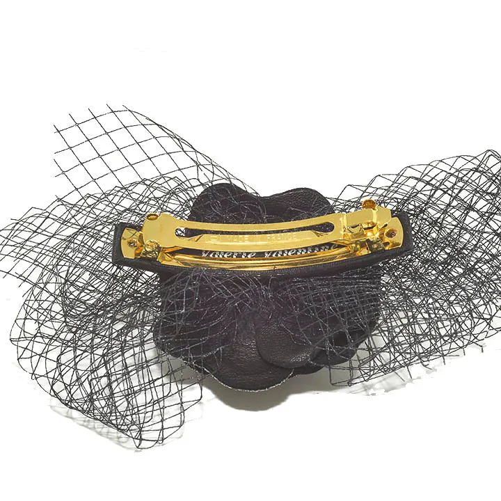 Audace Crystal Black Hair Clip
