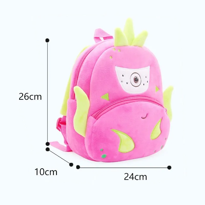 Avocado Plush Backpack for Children