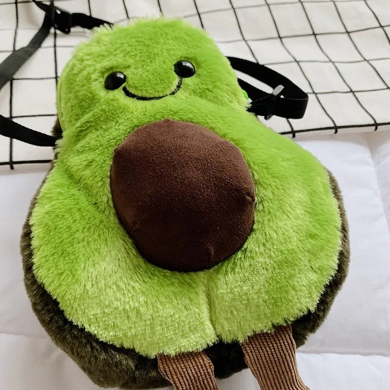 Avocado Plush Bag