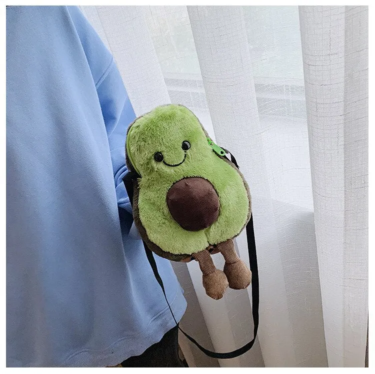 Avocado Plush Bag
