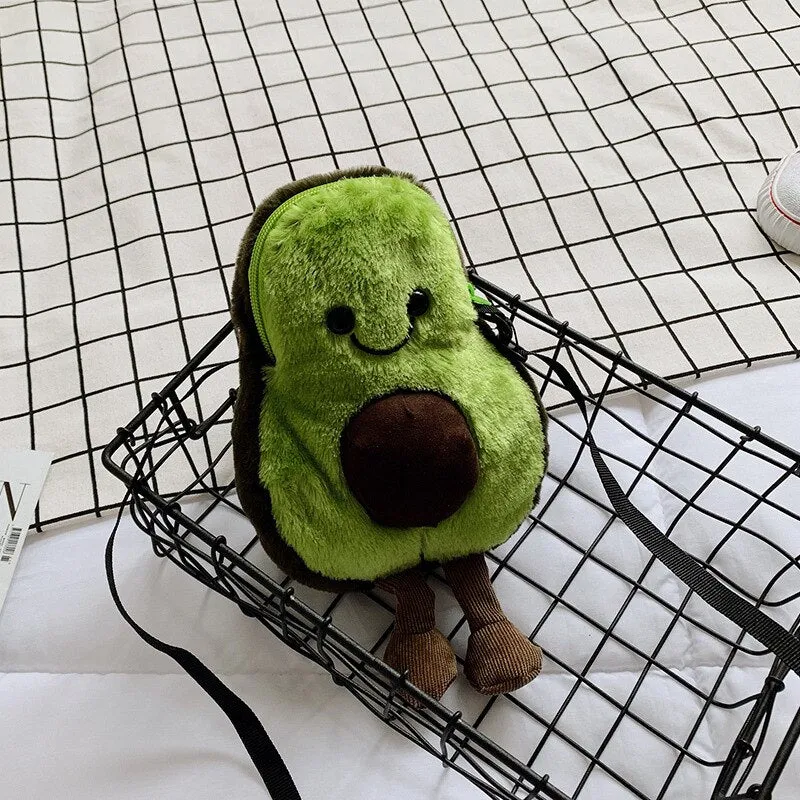 Avocado Plush Bag