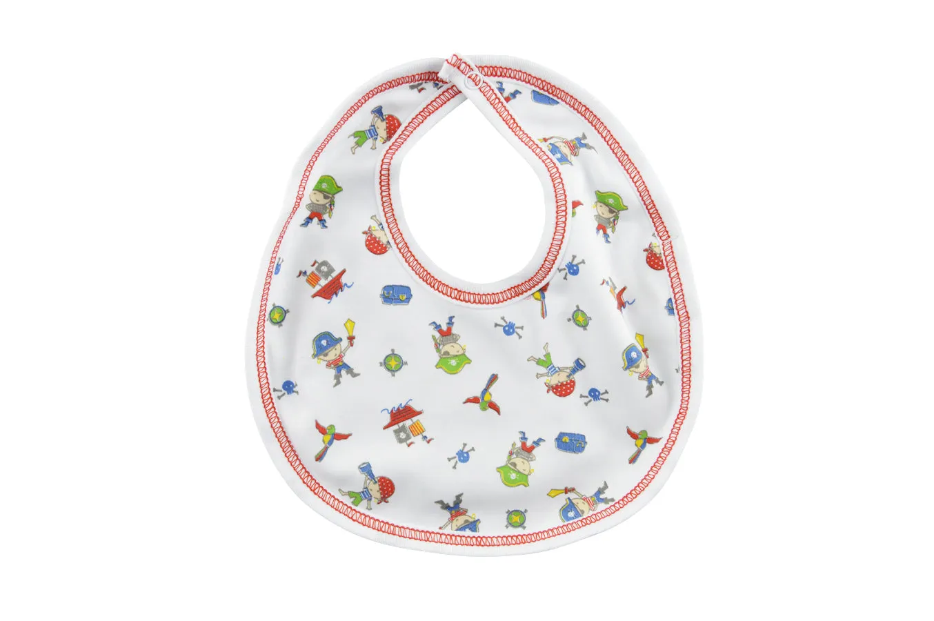 Baby Boy's Pirate Print Bib