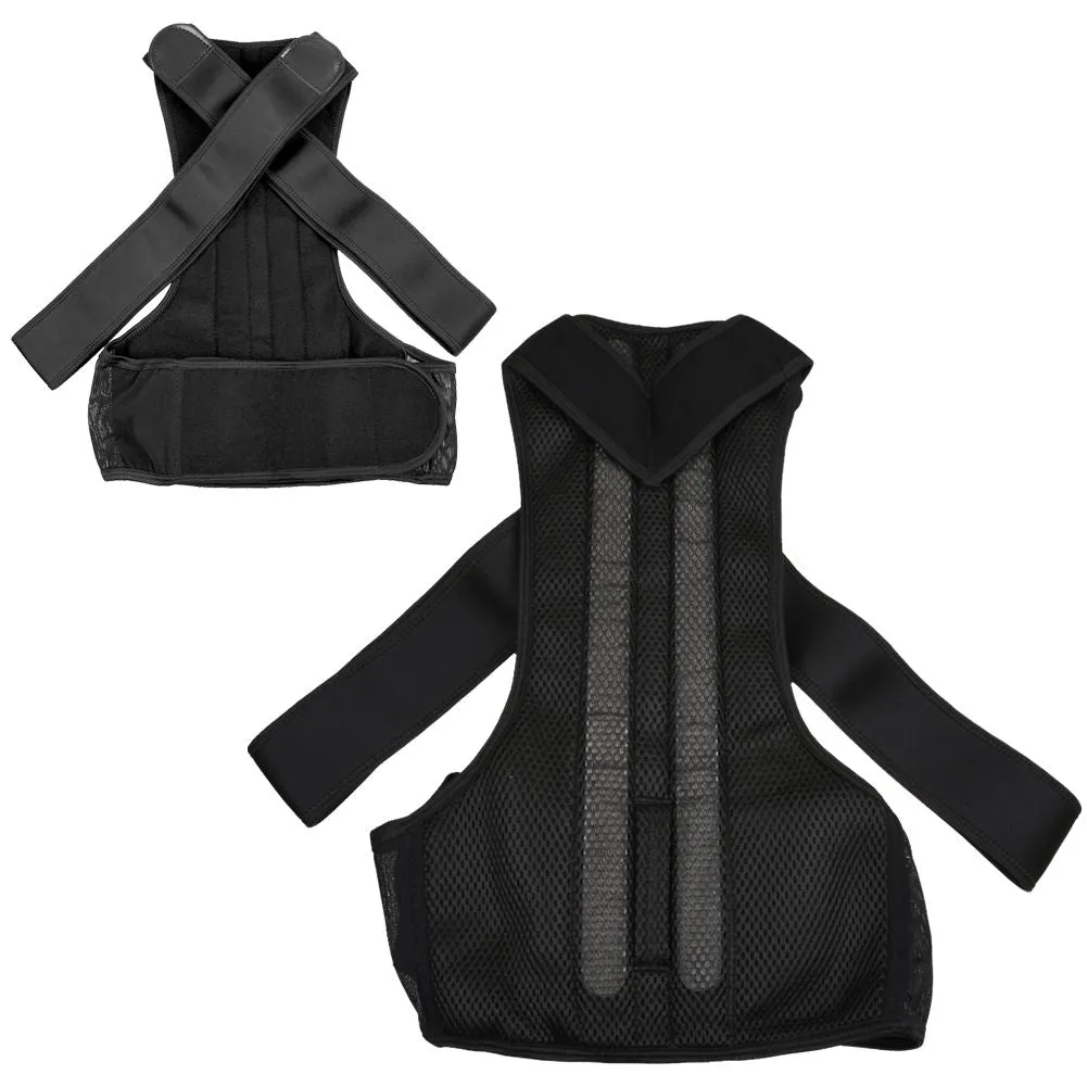 Back Posture Magnetic Shoulder Corrector Brace Belt Therapy Men Women