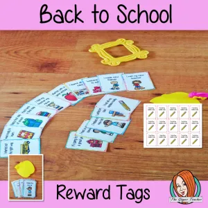 Back to School Reward Tags (Brag Tags)