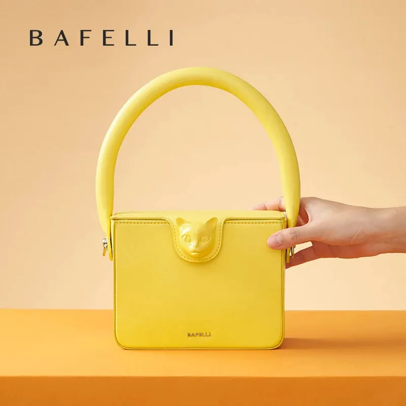 BAFELLI 2023 BOXY LUXURY DESIGNER LEATHER BAG