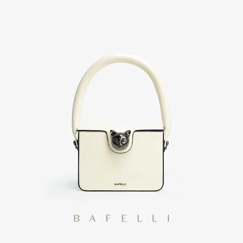 BAFELLI 2023 BOXY LUXURY DESIGNER LEATHER BAG
