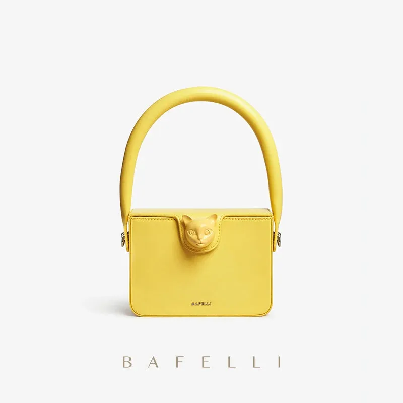 BAFELLI 2023 BOXY LUXURY DESIGNER LEATHER BAG