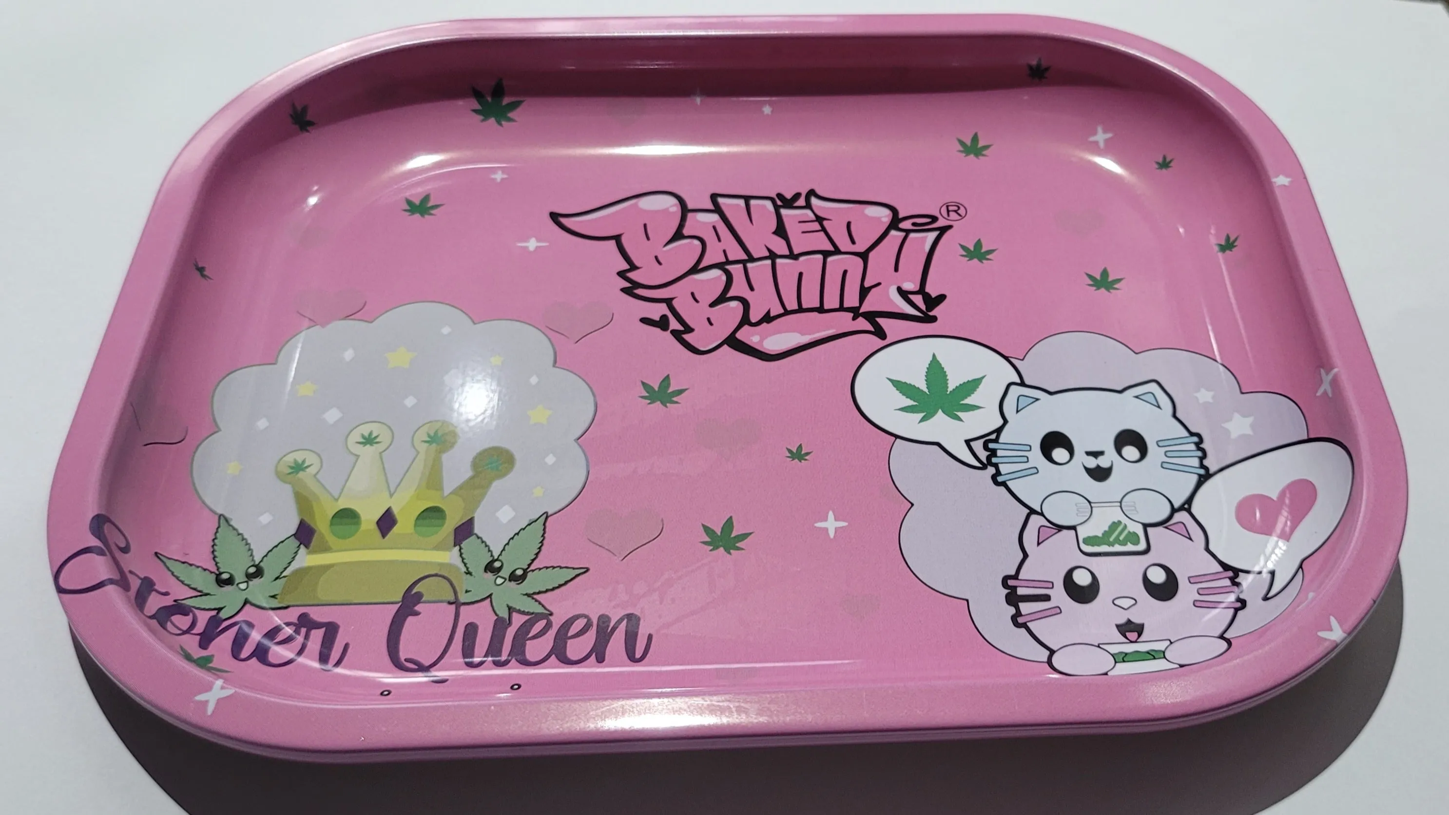 Baked Bunny Mini Metalic Rolling Tray